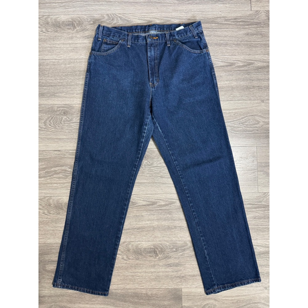 Dickies Relaxed Fit Straight Leg Denim Jeans Mens 36x32 Indigo Blue Gorpcore